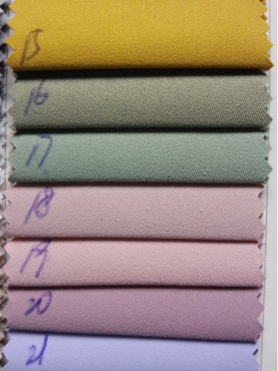 XTS 時裝面料 斜紋酷絲棉 100%滌 150CM A805 細節-2